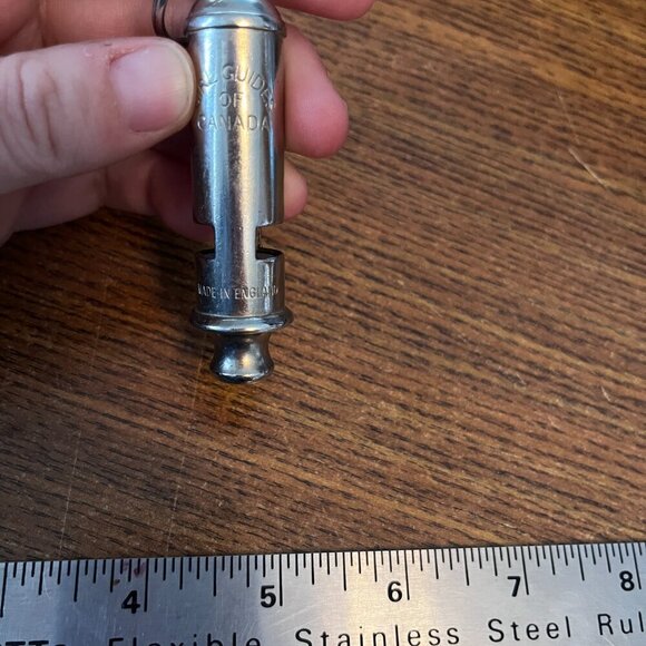 Vintage Girl Guides of Canada Whistle Made in England - Picture 3 of 7